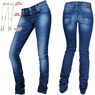 Ženske farmerke Basic Slim